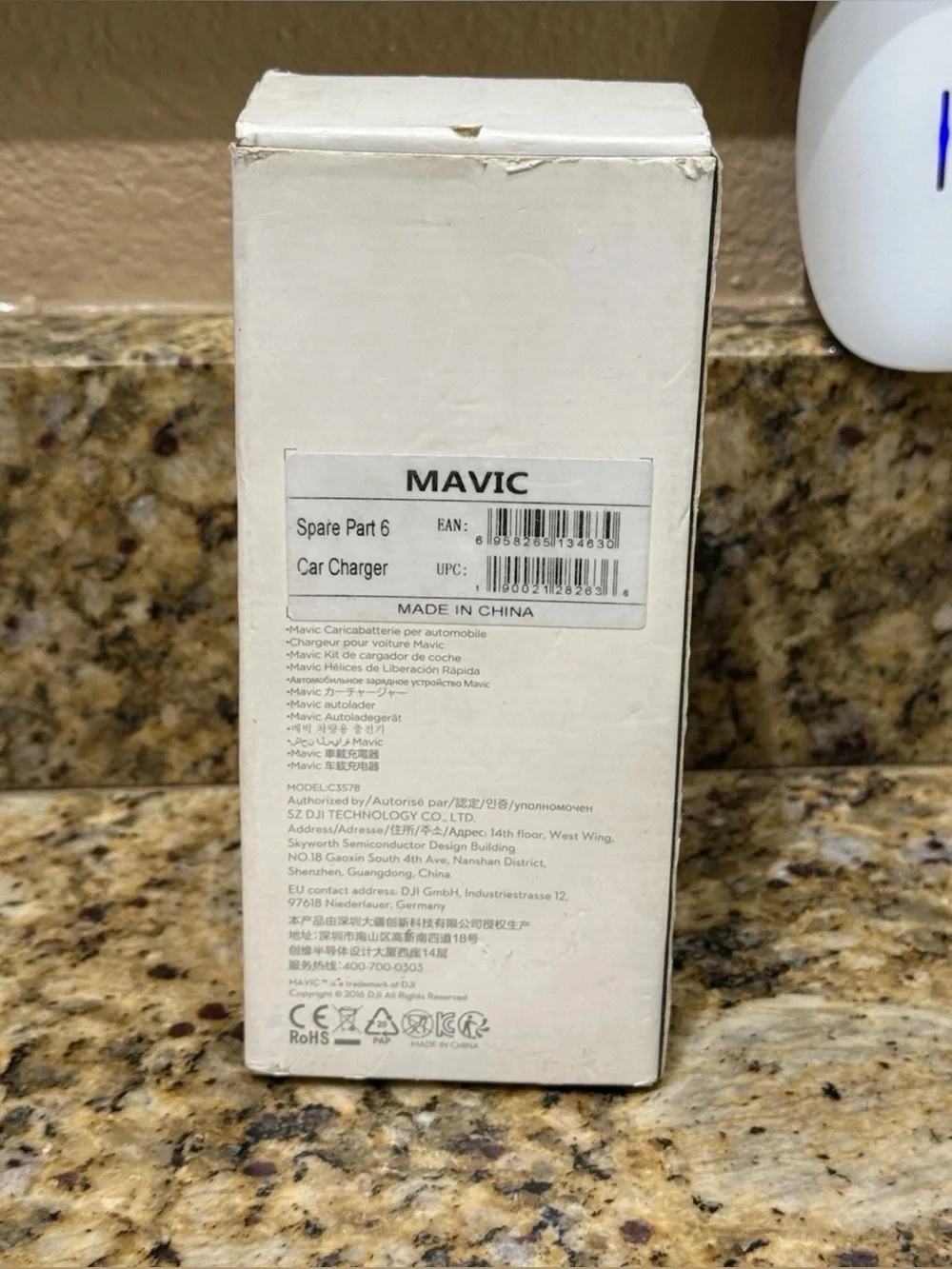 DJI Mavic Pro Car Charger - Genuine Authentic Oem New